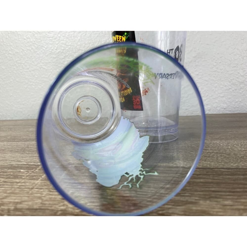 Universal Studios Halloween Horror Nights Ghostbusters Plastic Tumbler Cups Lot - Thumbnail 9