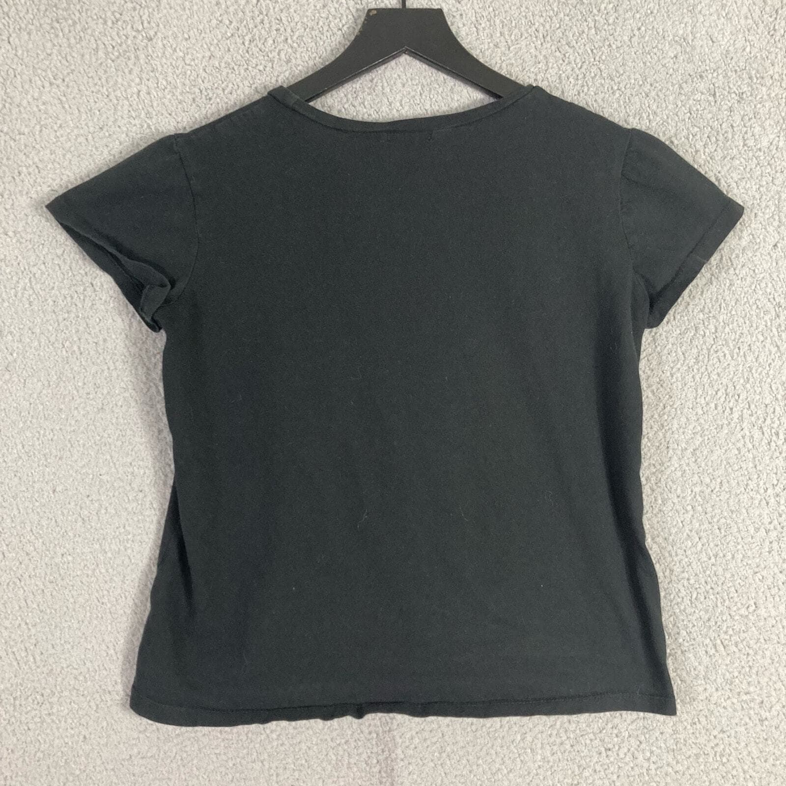 Womens Graphic T Shirt Size 34 Black Funny Quote Sarcasm Are You Serious Tee - Thumbnail 6
