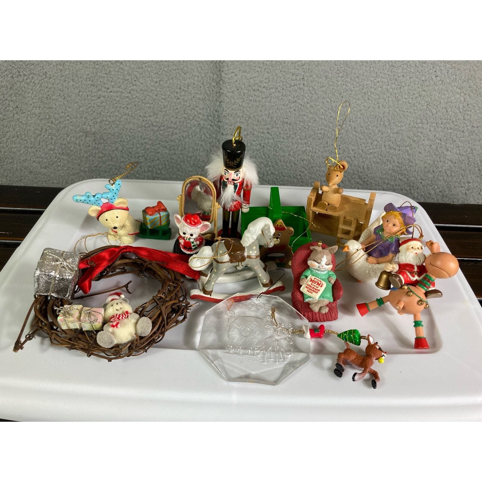 Vintage Christmas Ornaments Set of 2 Holiday Tree Decor Collectible Home Gift - Thumbnail 5