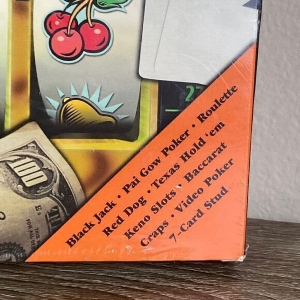 Casino Master 4.0 PC Game Edition Shuffle Deal CD-Rom Centron Software New NIB - Thumbnail 4