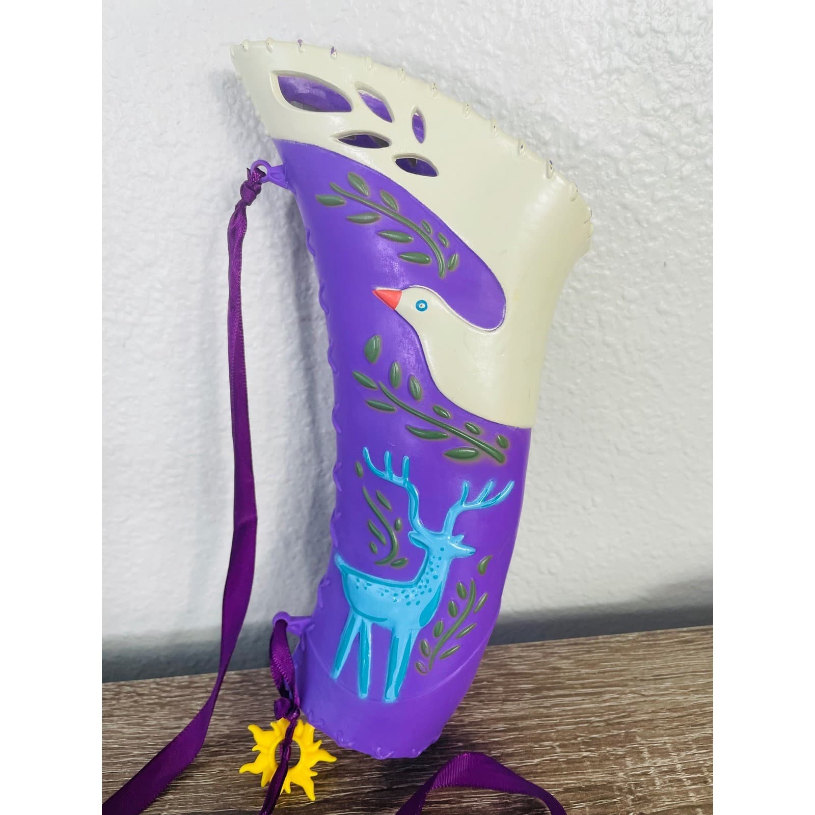 Disney Tangled Rapunzel Bow Arrow Quiver Toy Costume Accessory Purple - Thumbnail 4