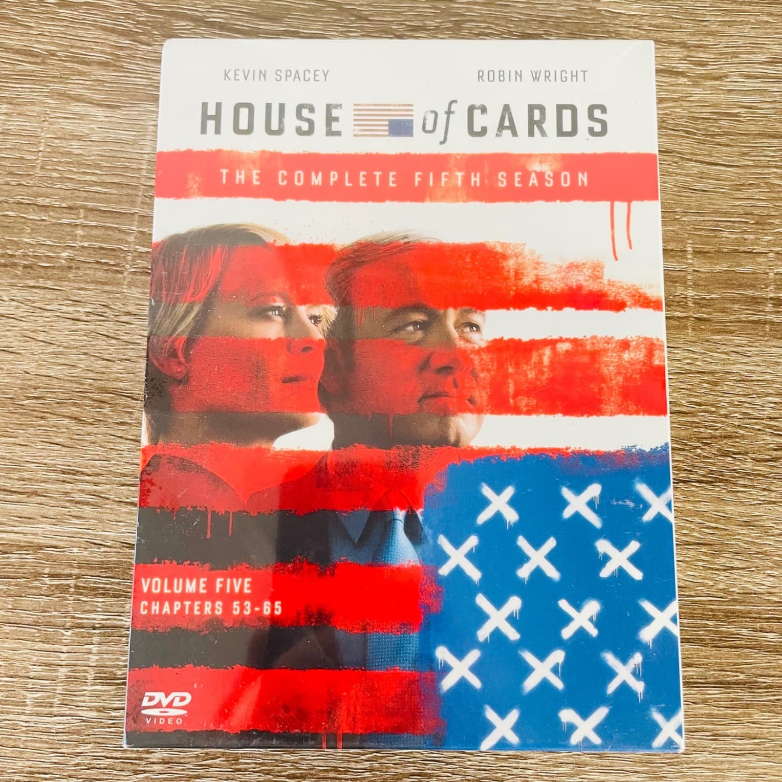 House of Cards The Complete Fifth Season DVD 2017 New Sealed Kevin Spacey Drama - Thumbnail 2