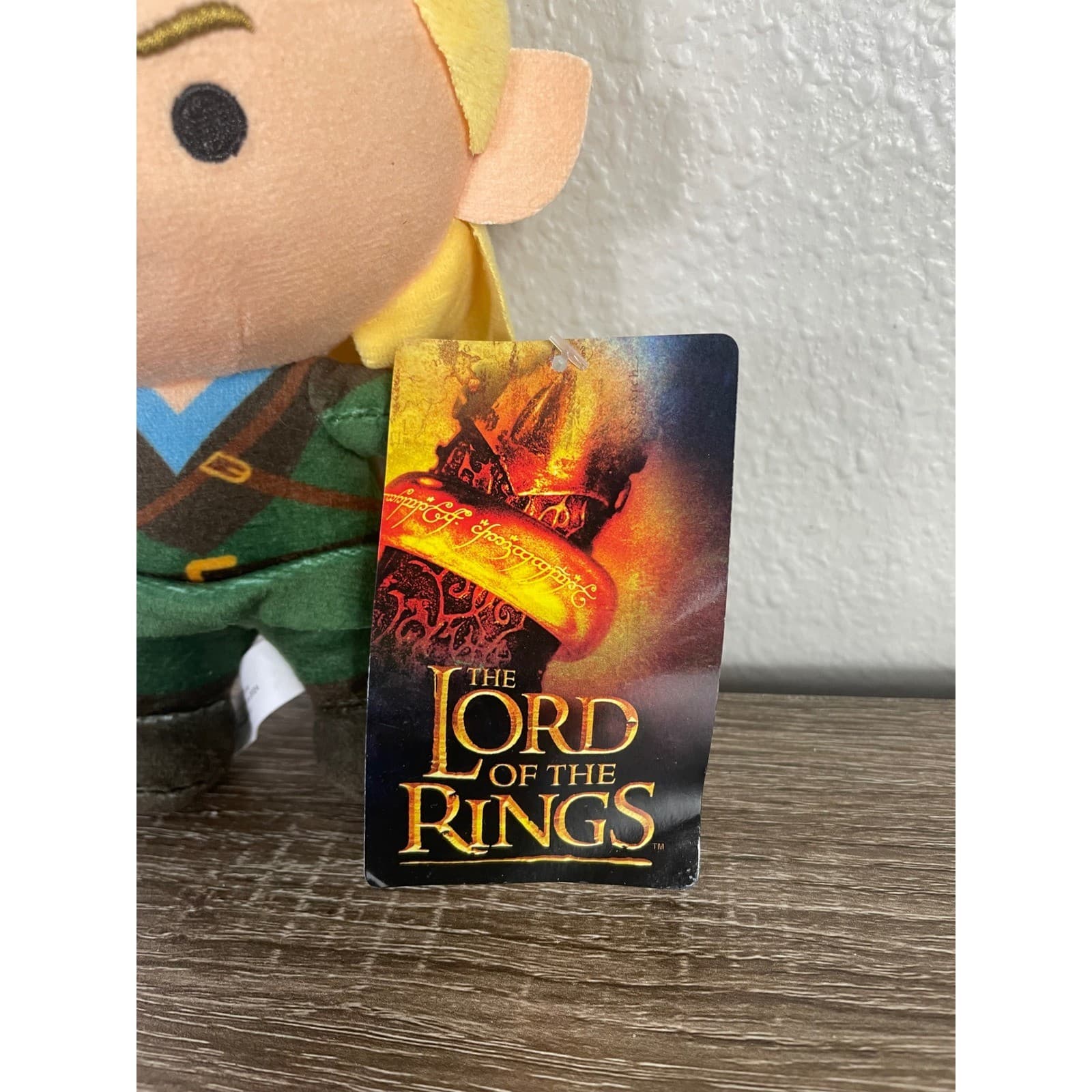 Toy Factory Lord of the Rings Legolas Plush 8 Inch Green Elven Archer NWT 2024 - Thumbnail 5