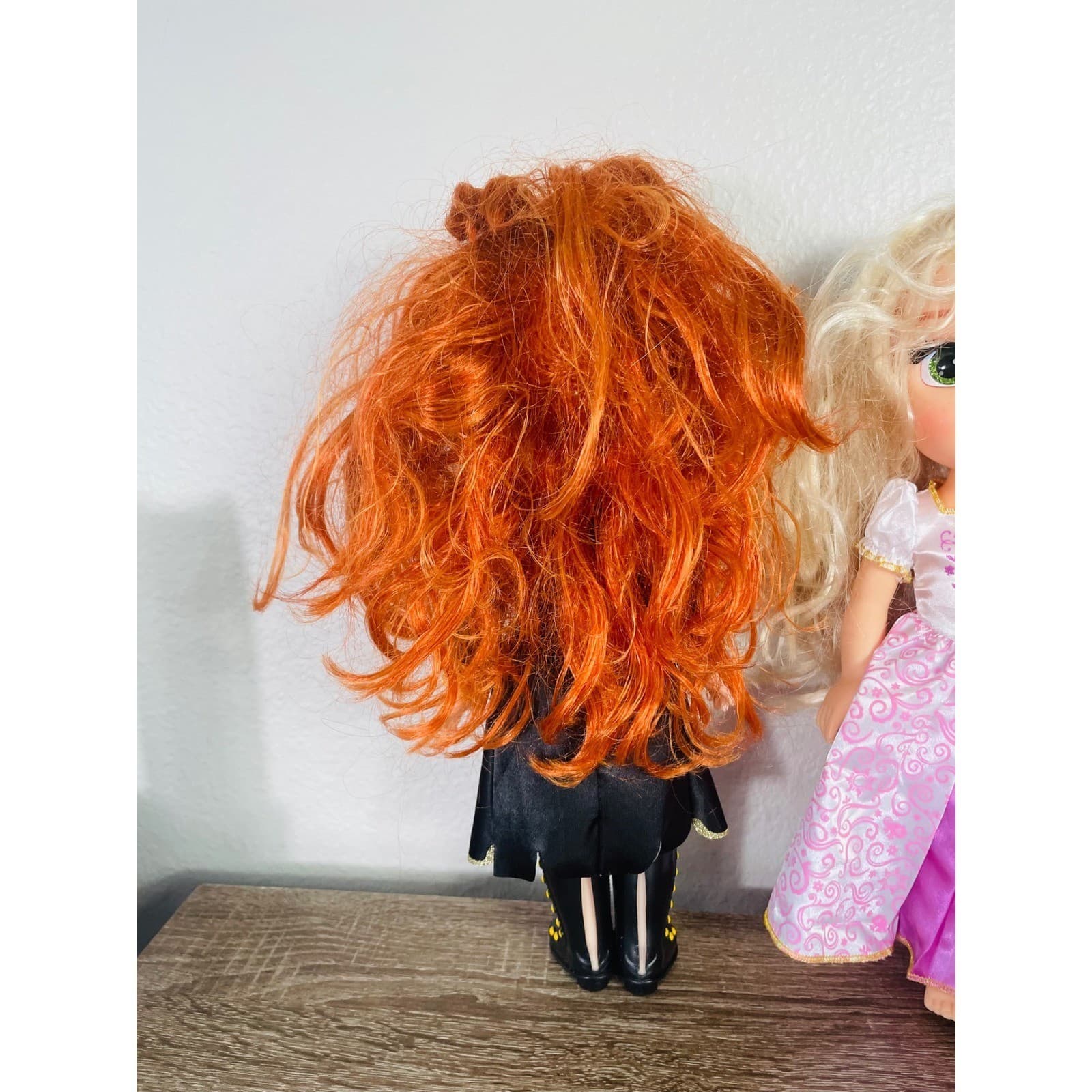 Disney Princess Doll Lot Rapunzel Merida Toddler Jakks Pacific Tangled Brave - Thumbnail 12