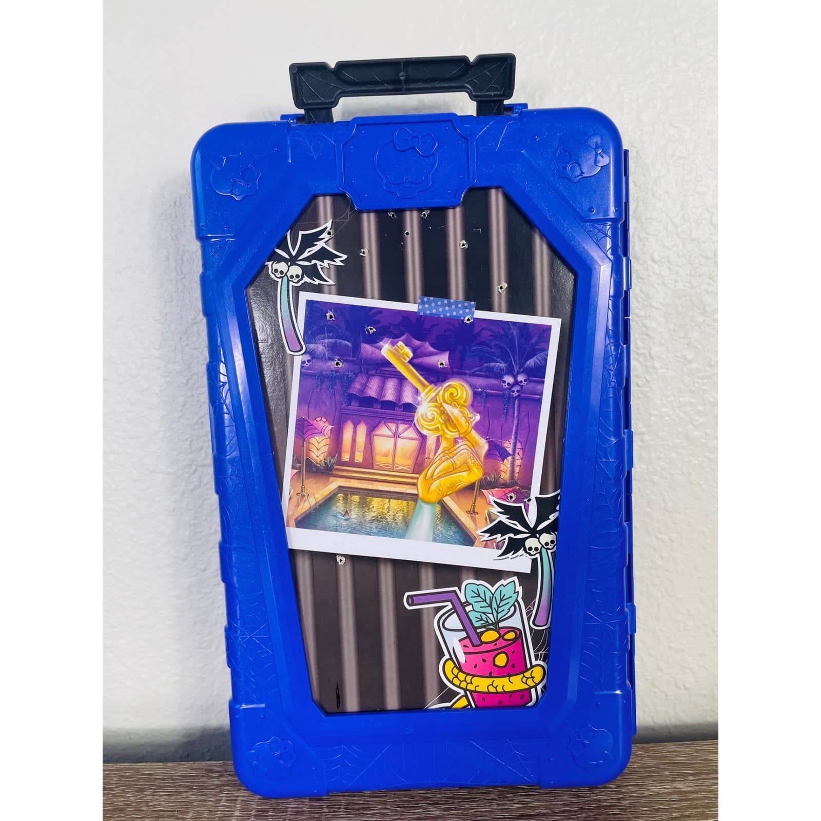 Monster High Skulltimate Case Series 7 Gore-geous Oasis Jinafire Long Blue Case - Thumbnail 6