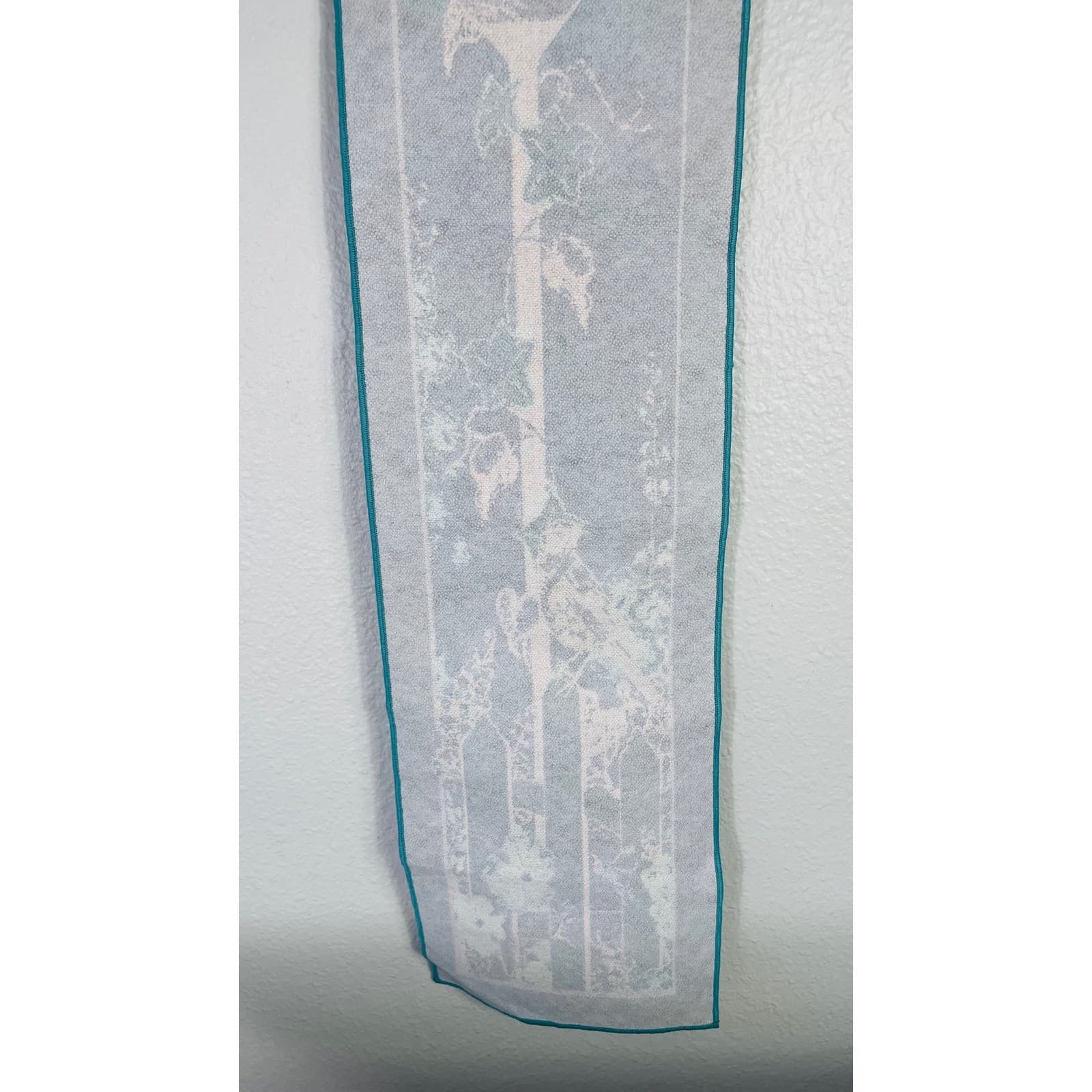 Home Tweet Home Woven Bell Pull Tapestry Birdhouse Blue Bird Wall Hanging 41in - Thumbnail 9