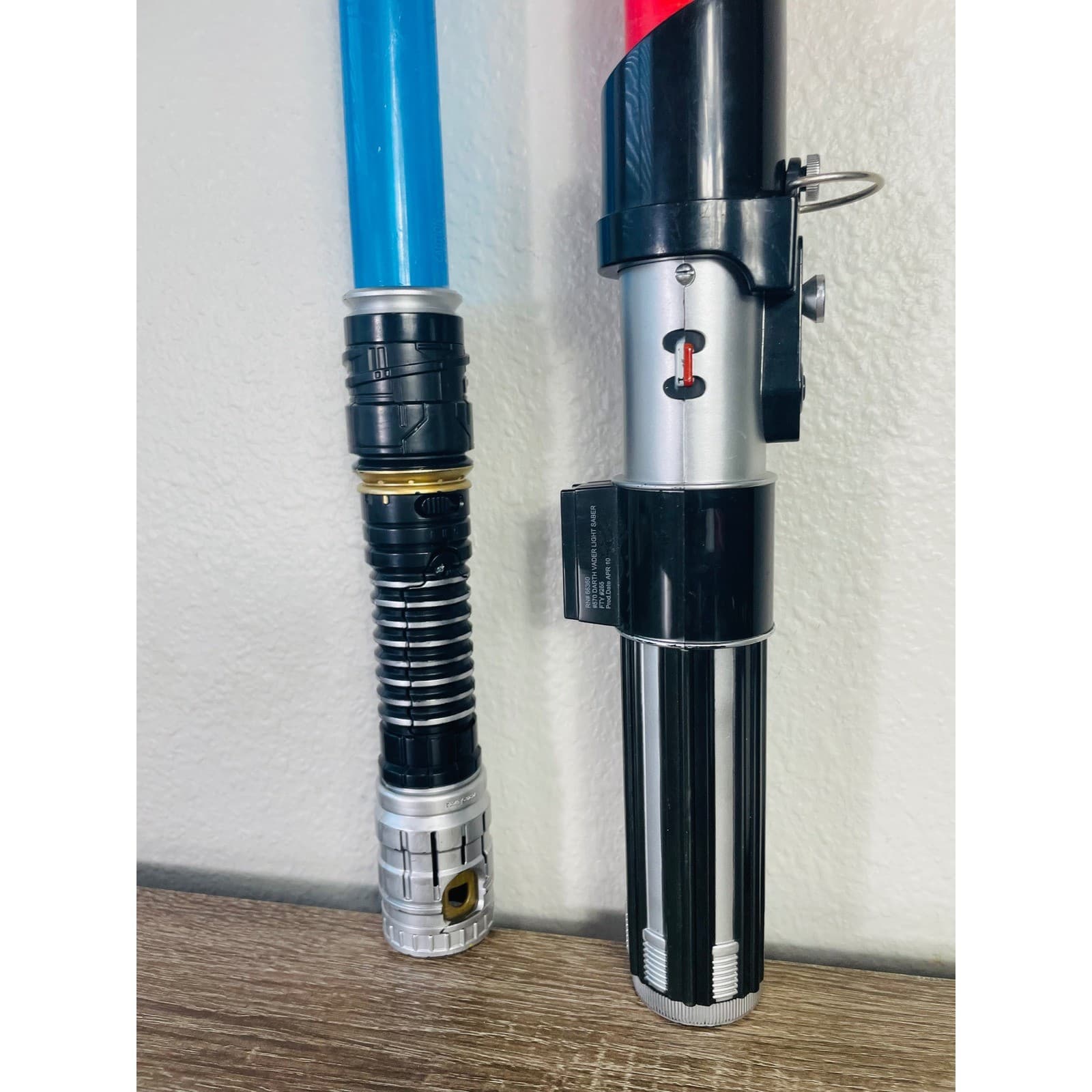 Star Wars Lightsaber Lot Darth Vader Obi Wan Hasbro 2005 2015 Untested - Thumbnail 8