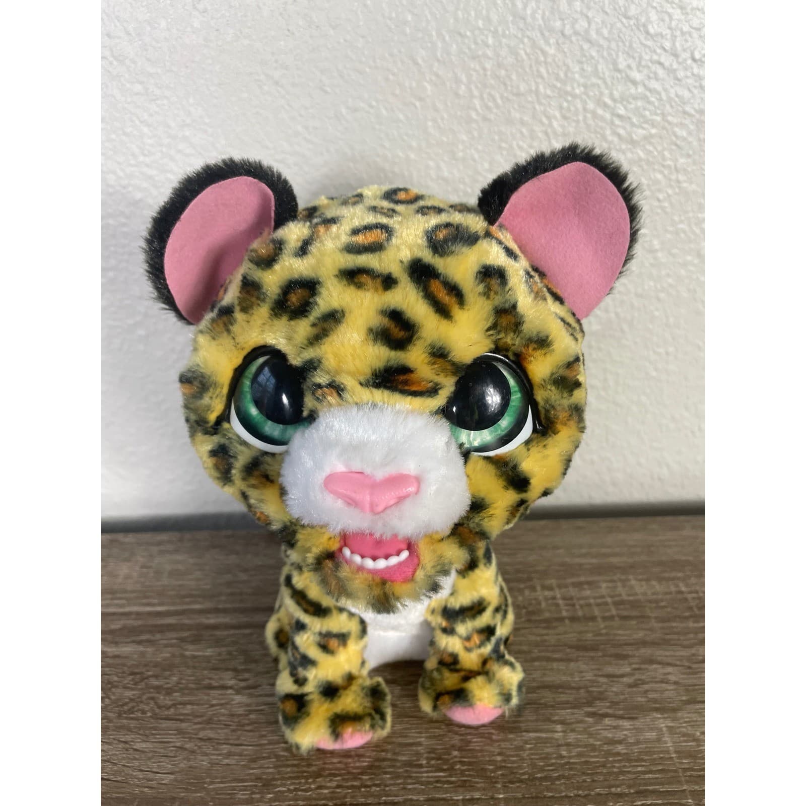 Hasbro FurReal Friends Leopard Cub Interactive Plush Toy Lil' Wilds Lolly - Thumbnail 4