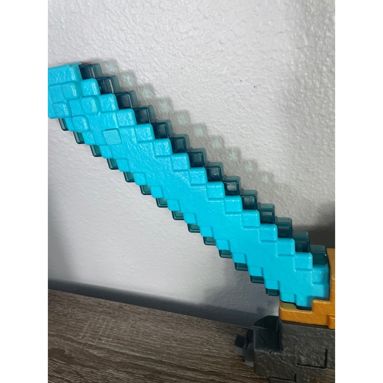 Minecraft Diamond Sword Pickaxe Transforming Toy Mattel 2 in 1 Role Play - Thumbnail 7