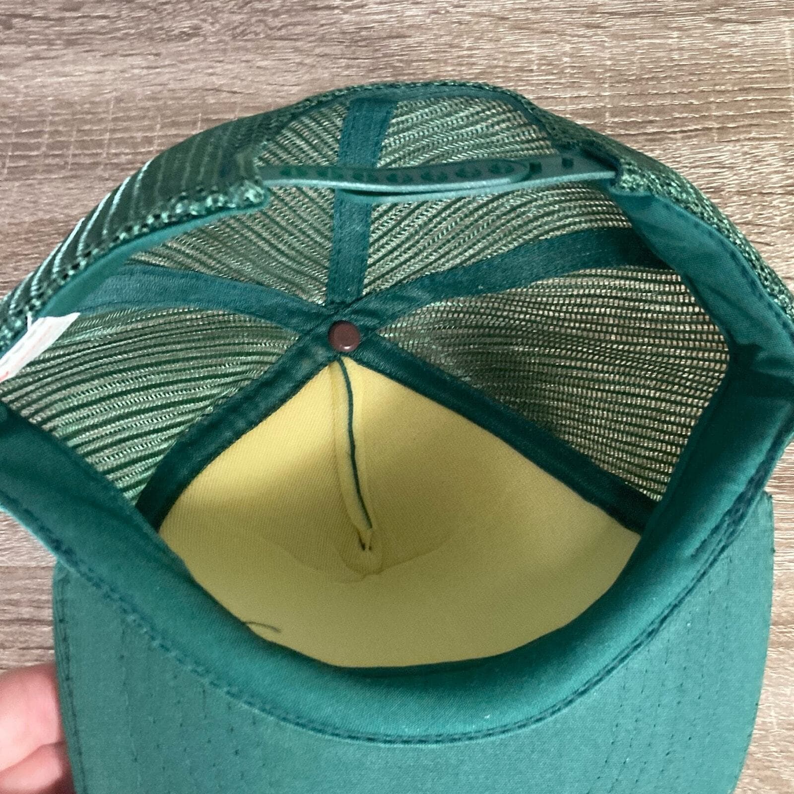 Vintage Marine Market Alpena Michigan Green Trucker Hat Unisex Cap - Thumbnail 9