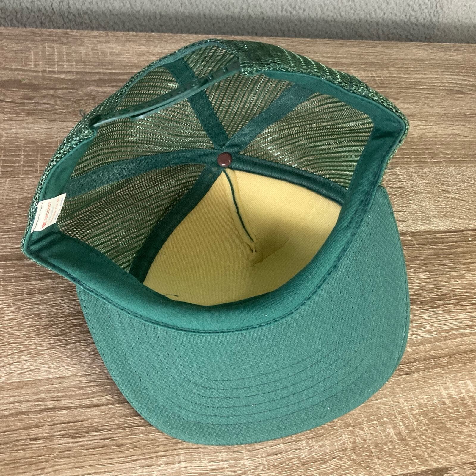 Vintage Marine Market Alpena Michigan Green Trucker Hat Unisex Cap - Thumbnail 7