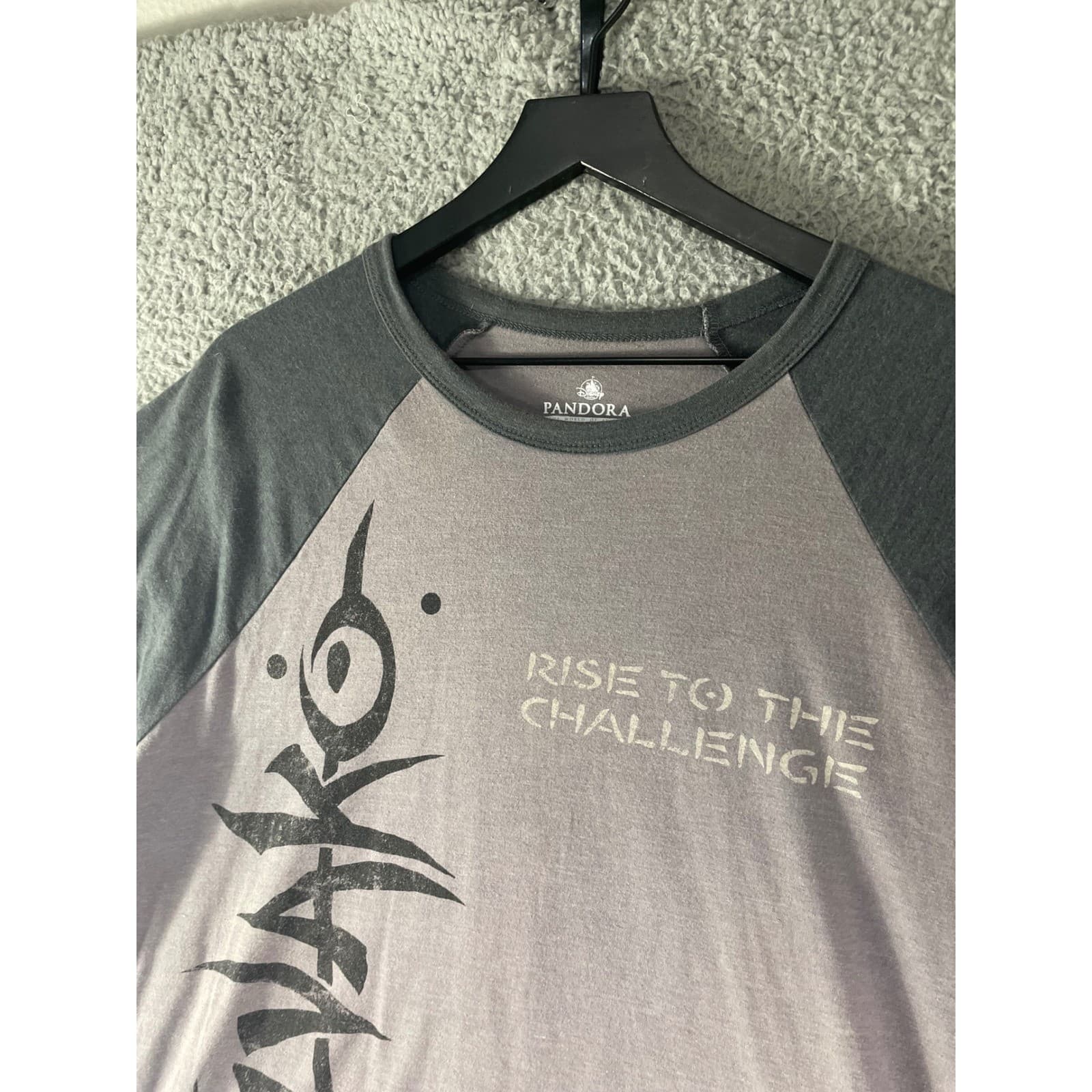 Disney Parks Pandora Avatar Sivako Shirt Mens L Raglan Animal Kingdom Tee - Thumbnail 6