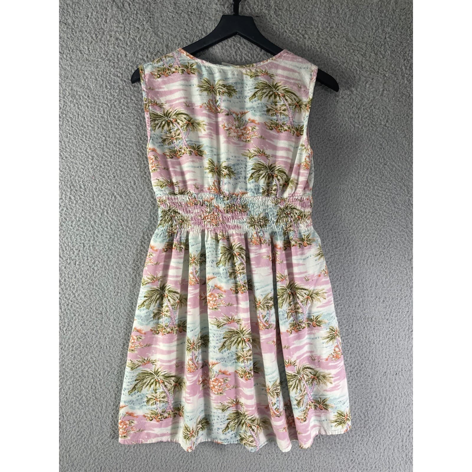 Rainforest Cafe Dress Petite XS S Tropical Sundress Souvenir India Y2K - Thumbnail 10
