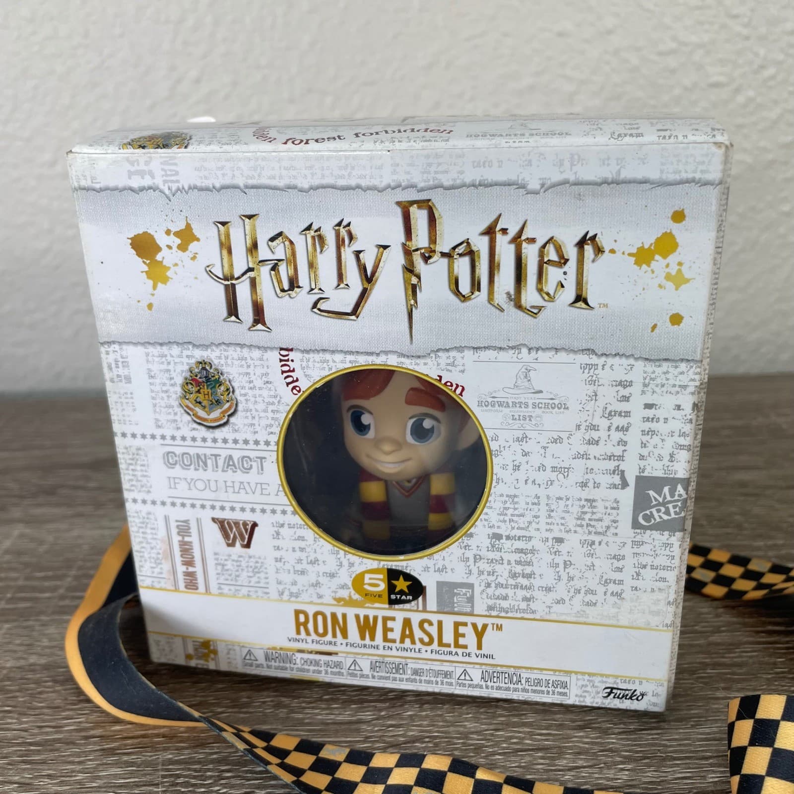 Funko Ron Weasley 5 Star Figure Harry Potter w Lanyard 2018 Boxed - Thumbnail 4