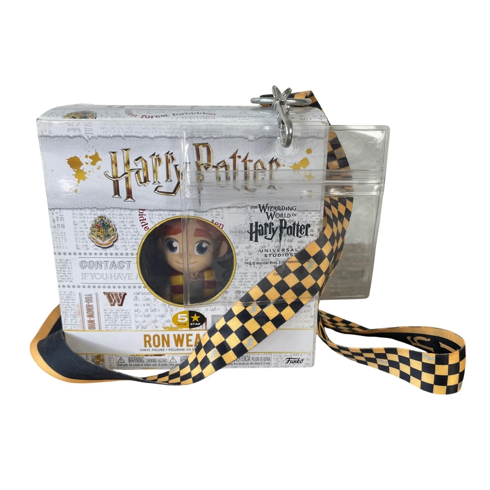 Funko Ron Weasley 5 Star Figure Harry Potter w Lanyard 2018 Boxed
