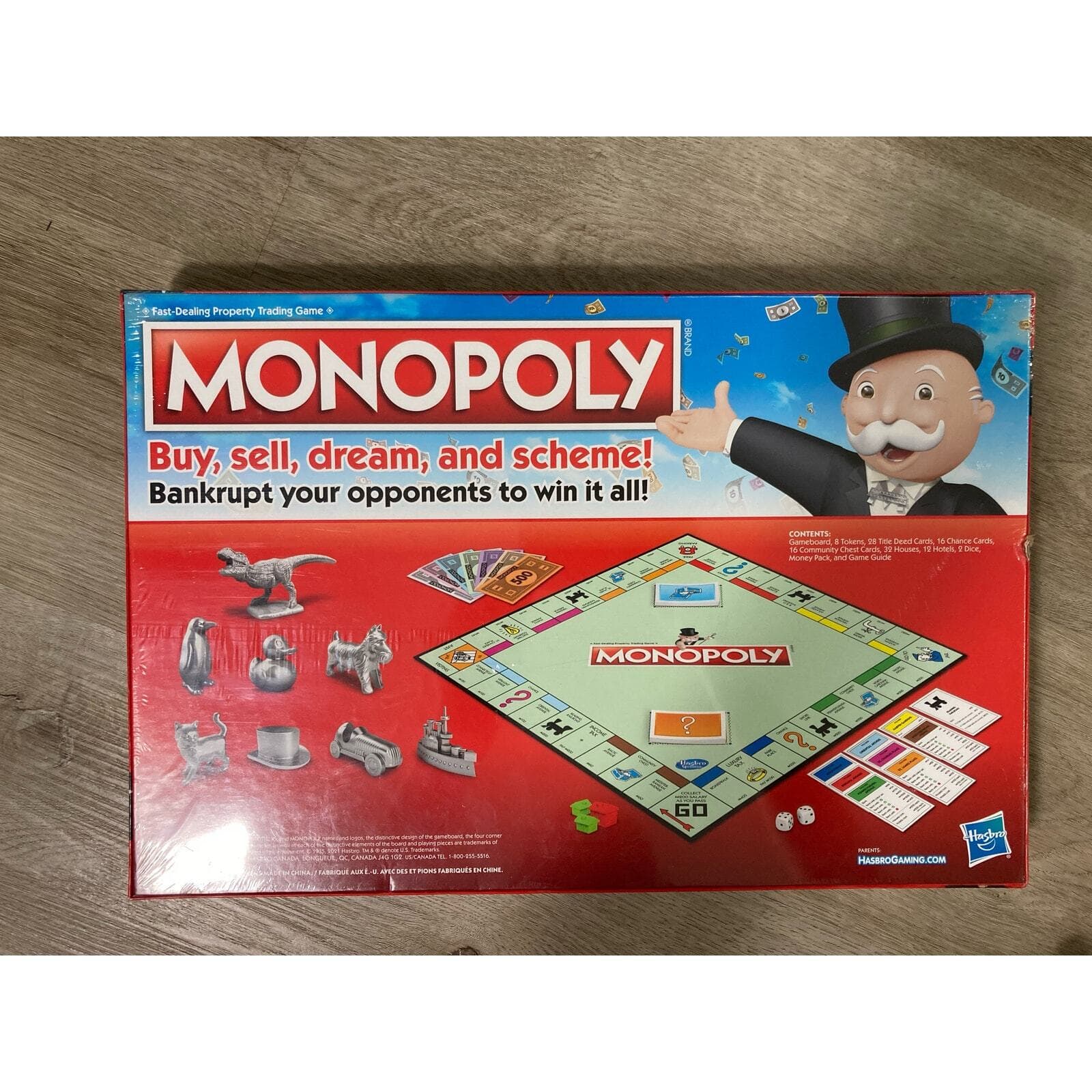 Monopoly Classic Board Game 2023 by Hasbro Fast Dealing Property Trading - Thumbnail 2