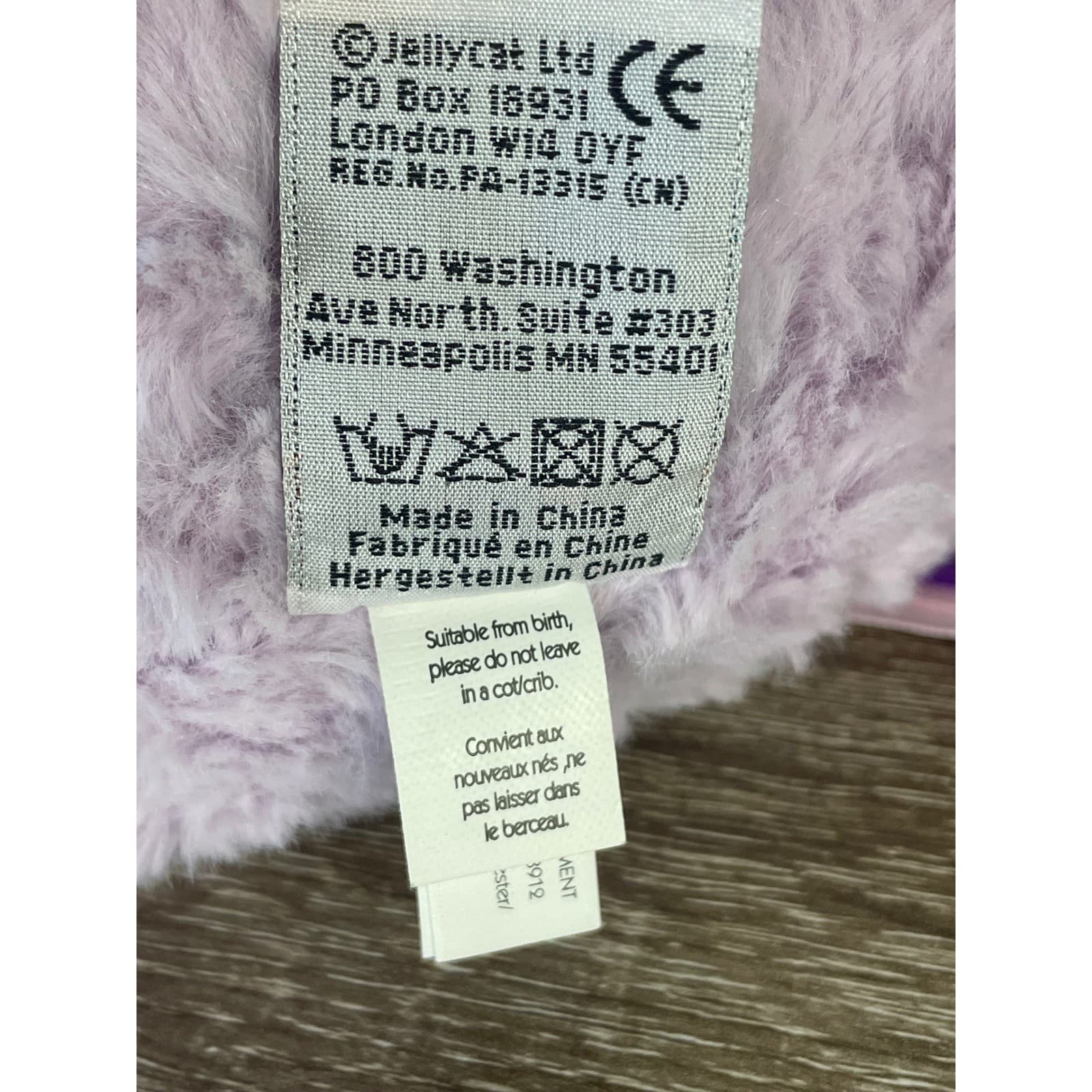 NWT Jellycat Charmed Sophia Unicorn Plush Purple Lavender SOP4UN Retired - Thumbnail 12