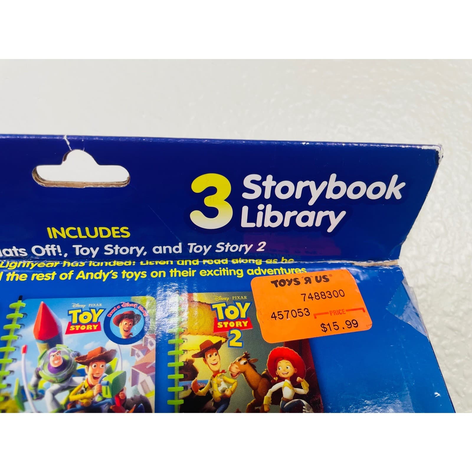 Disney Pixar Toy Story Reader 2.0 3 Book Library Cartridge Toys R Us Exclusive - Thumbnail 9