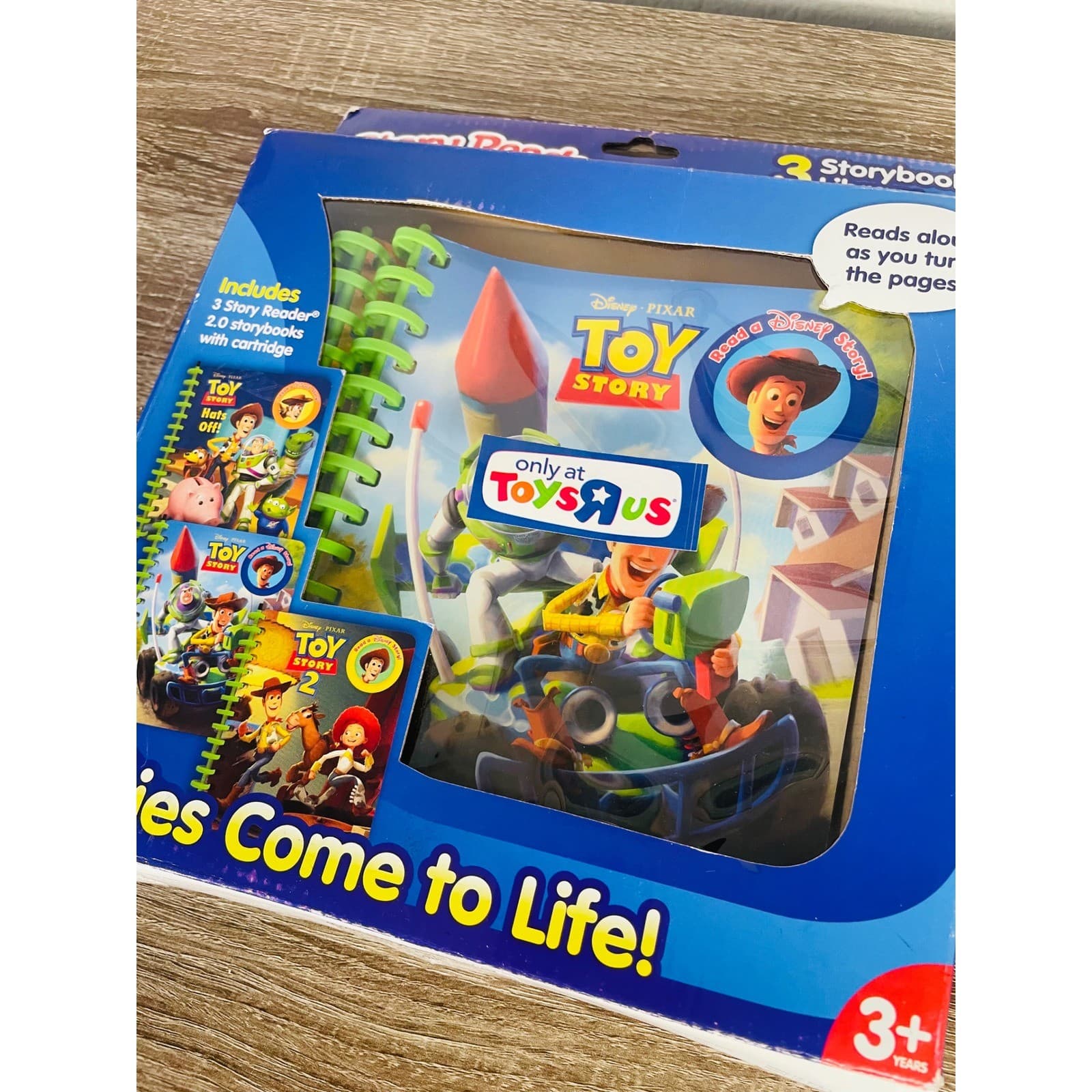 Disney Pixar Toy Story Reader 2.0 3 Book Library Cartridge Toys R Us Exclusive - Thumbnail 4