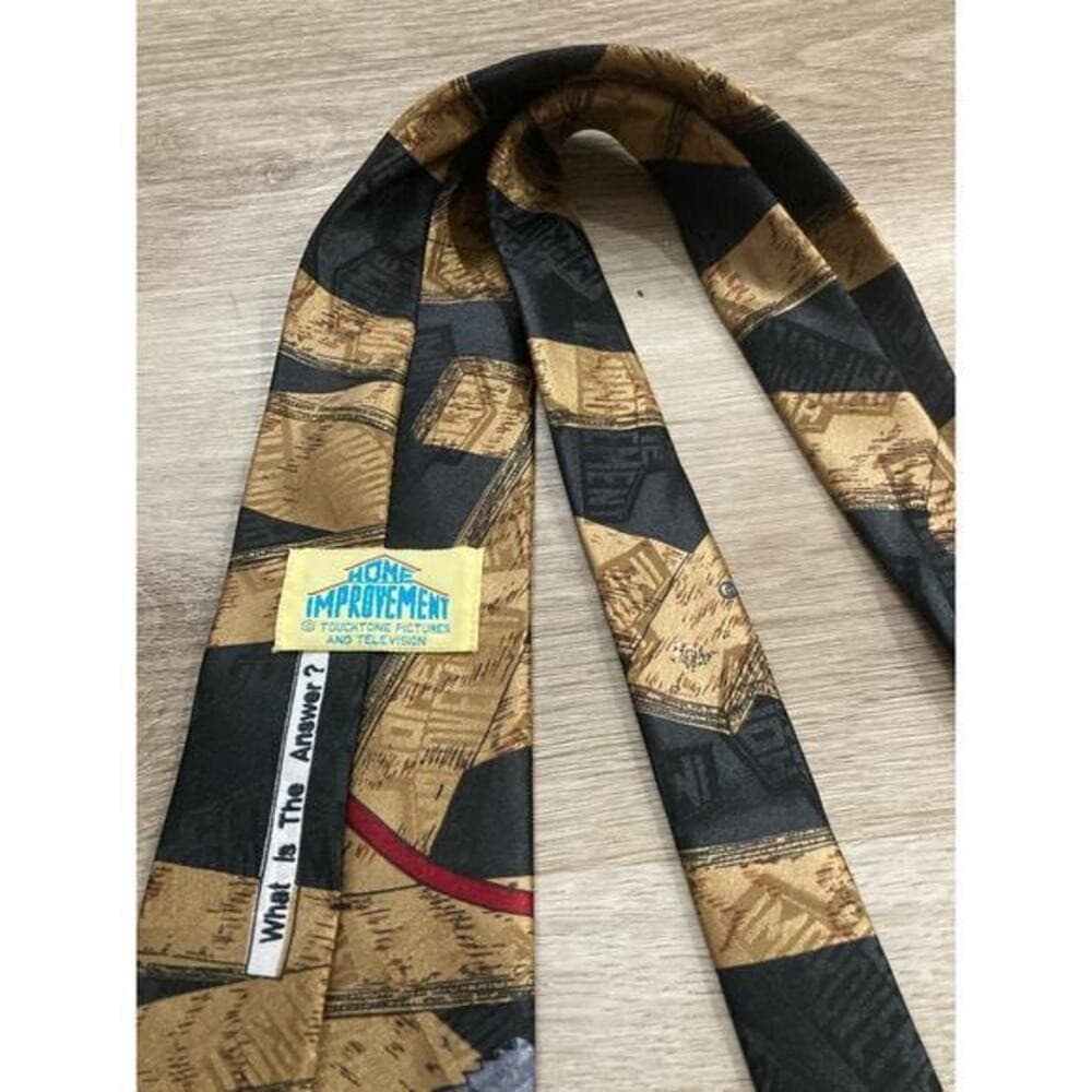 Vintage Home Improvement Power Tools Necktie "The Answer is More Power" - Thumbnail 9