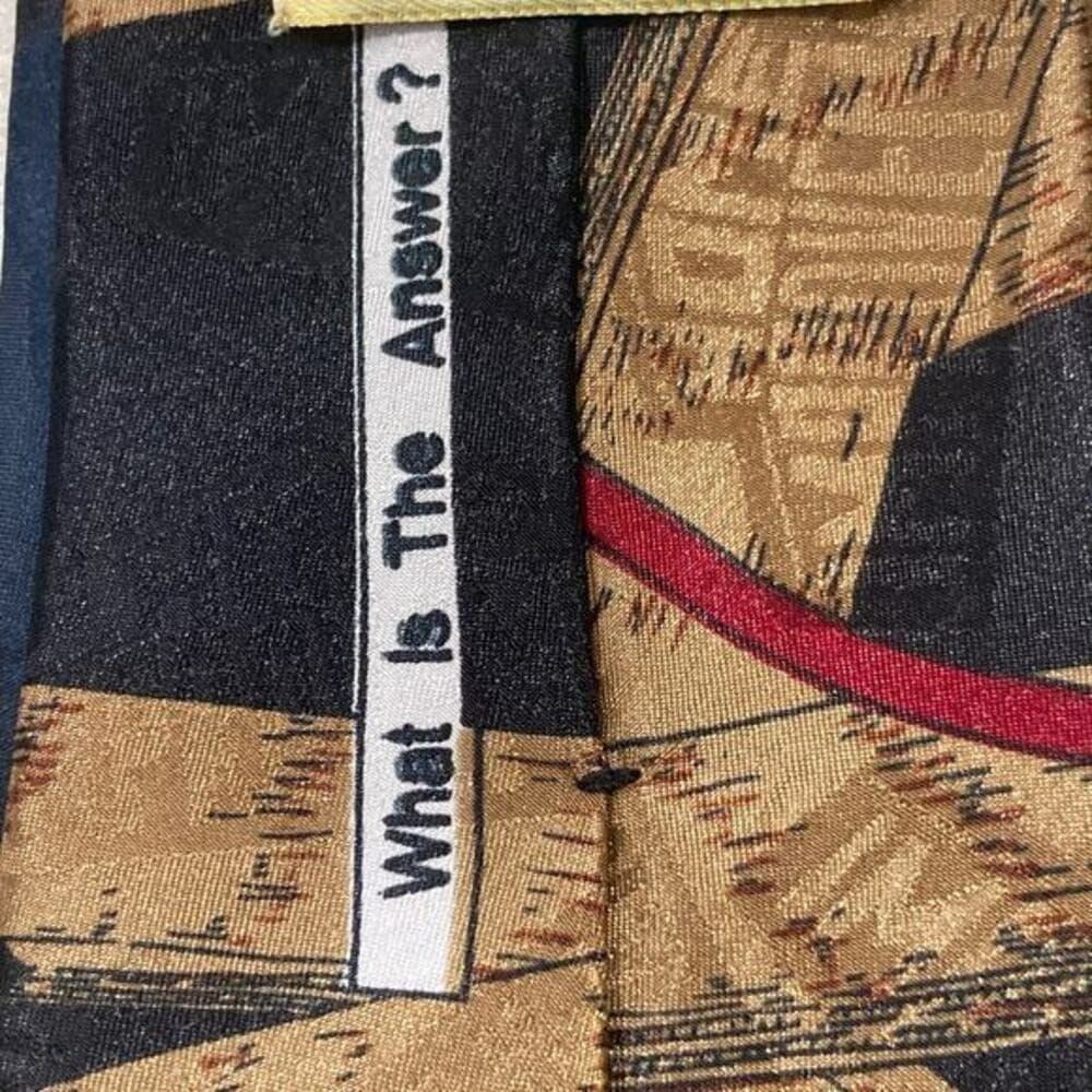 Vintage Home Improvement Power Tools Necktie "The Answer is More Power" - Thumbnail 4