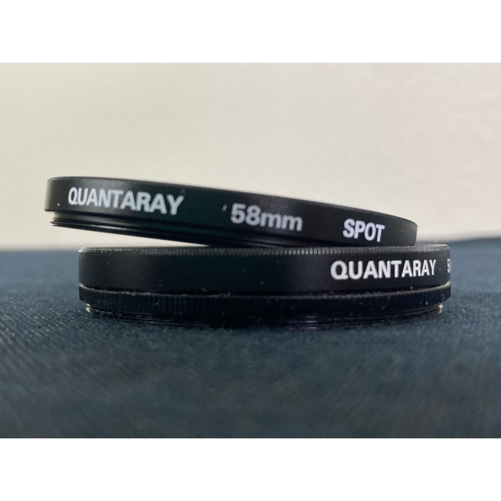 Vintage Quantaray Camera Filters 58mm 62mm Bundle with Cleaning Paper Kit 90s - Thumbnail 8