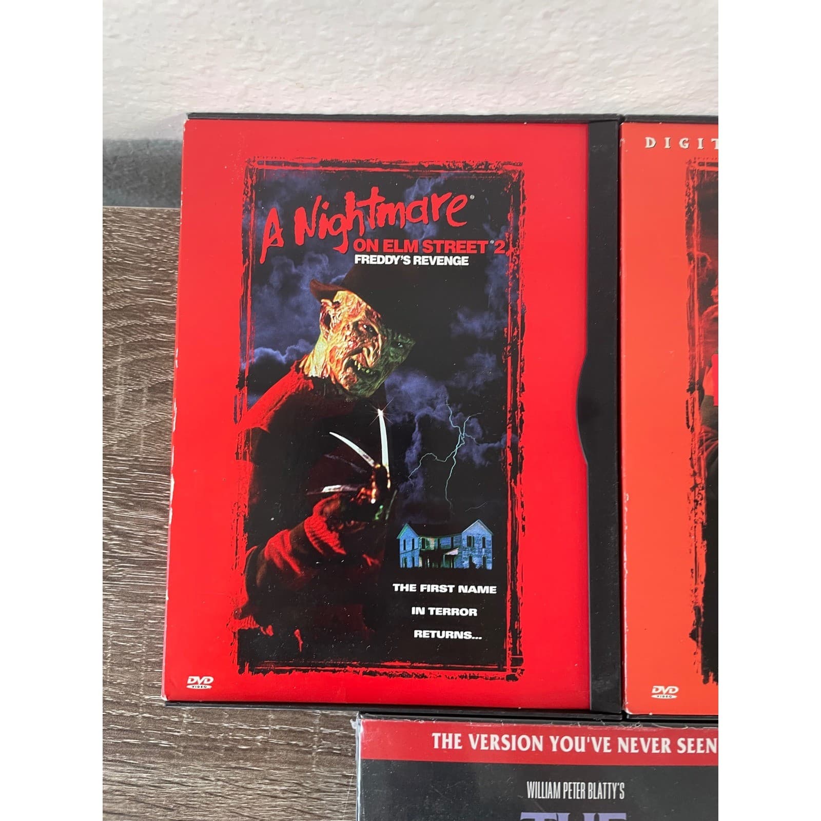 Horror DVD Lot Nightmare Elm Street Friday 13th Exorcist Creepshow Movies - Thumbnail 3