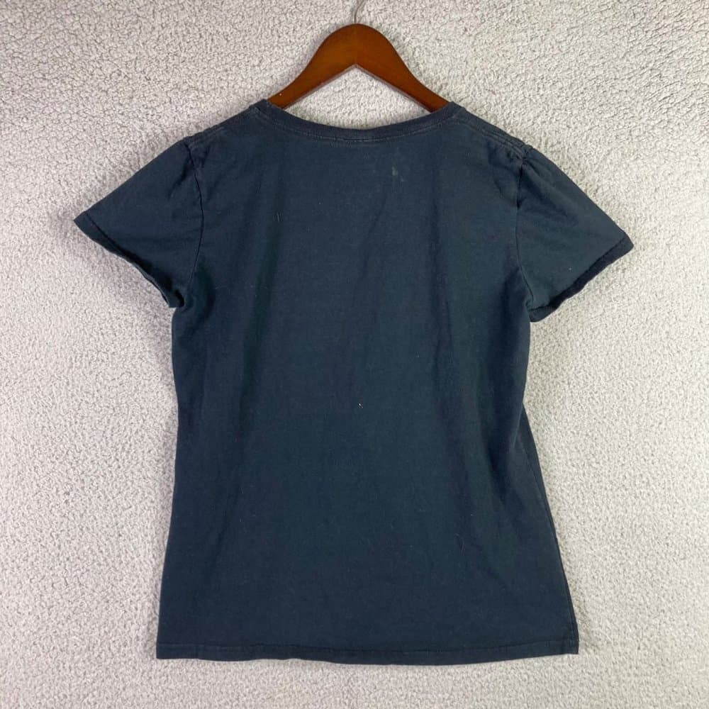 Disney Aladdin Jasmine T-Shirt Princess Juniors Size Medium Genie Shirt Black - Thumbnail 7