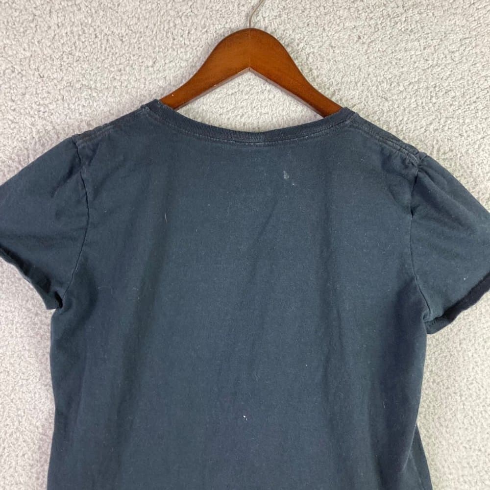 Disney Aladdin Jasmine T-Shirt Princess Juniors Size Medium Genie Shirt Black - Thumbnail 8