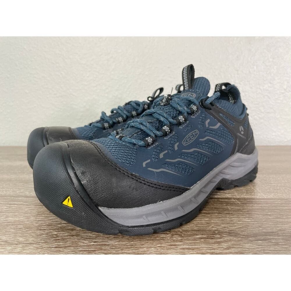 Keen Utility Flint II Steel Toe Work Shoes Women's 7 Blue EH Slip Resistant - Thumbnail 4