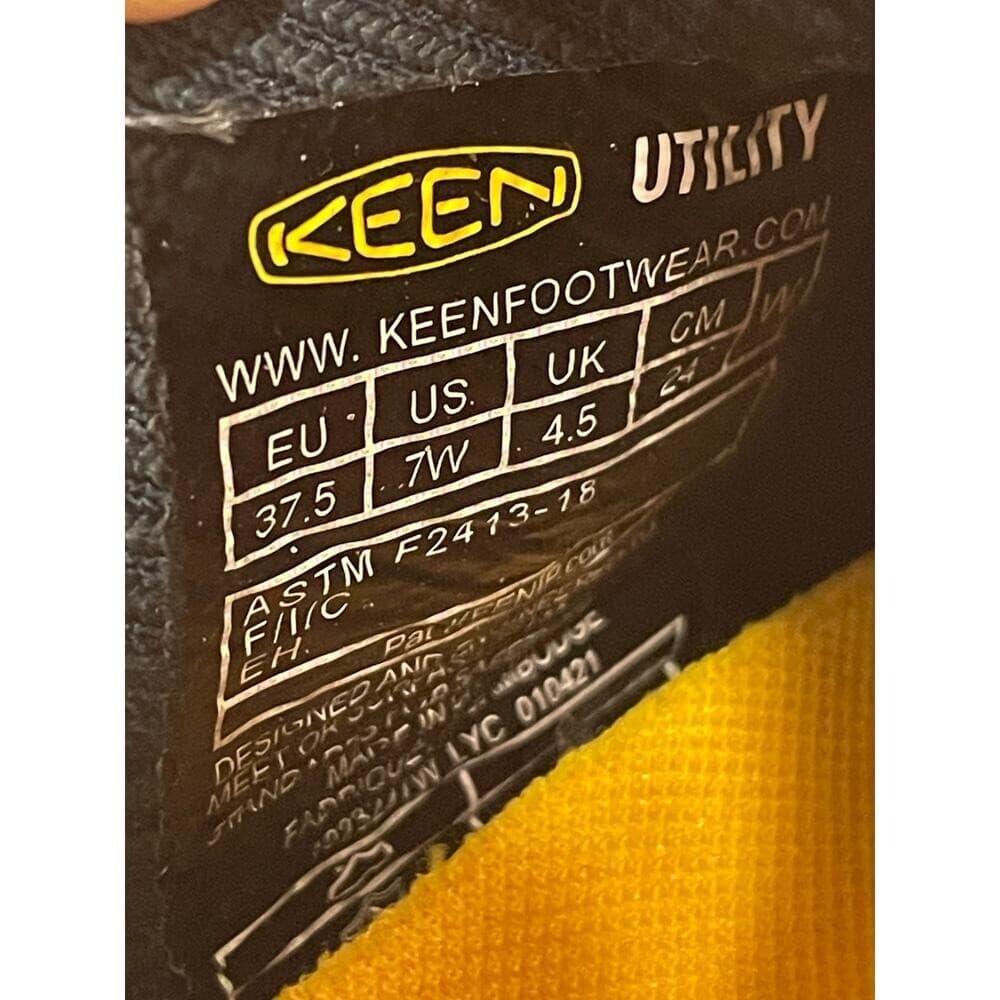 Keen Utility Flint II Steel Toe Work Shoes Women's 7 Blue EH Slip Resistant - Thumbnail 3
