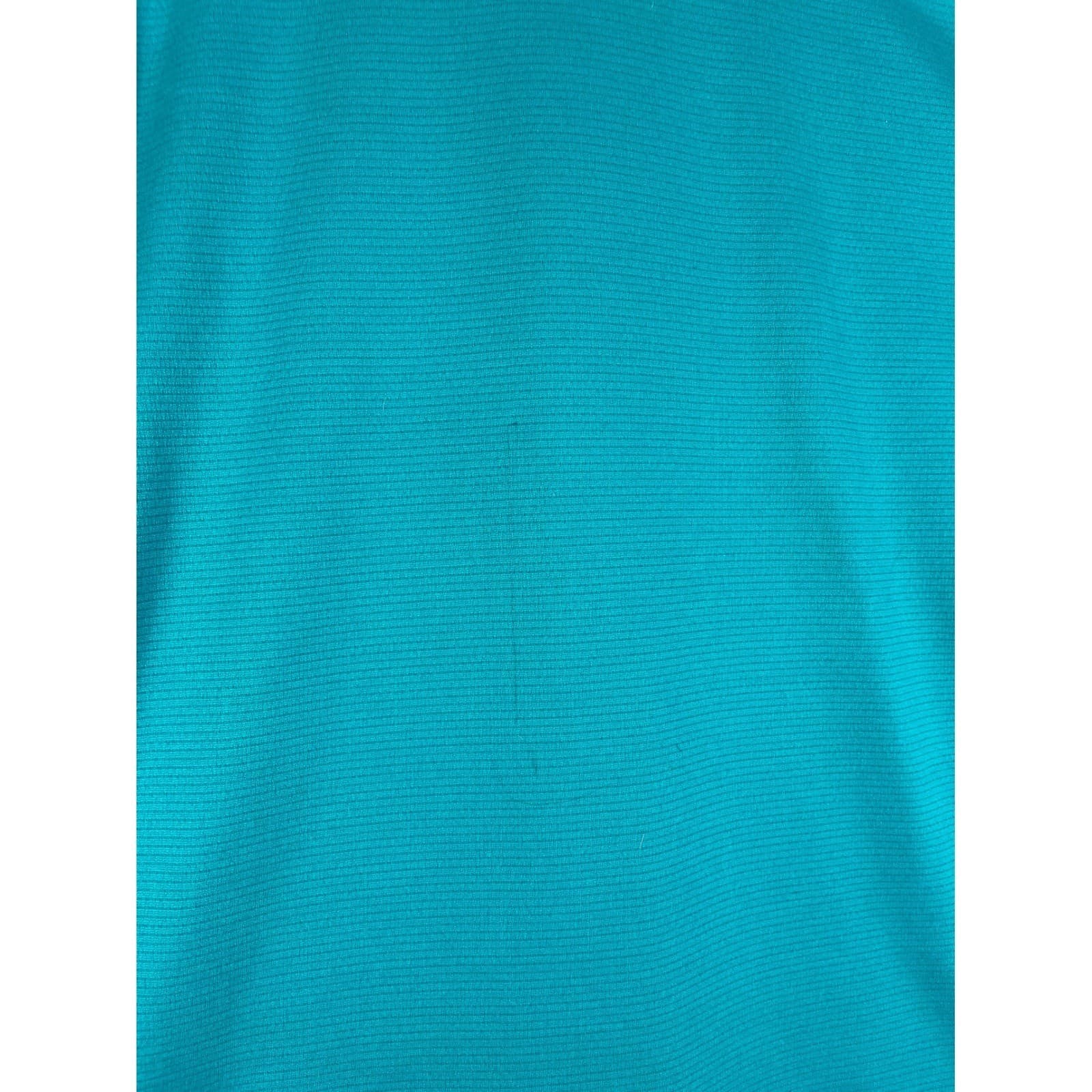 Under Armour Performance Polo Mens L Teal Blue Green Loose Fit Golf Shirt Sport - Thumbnail 10