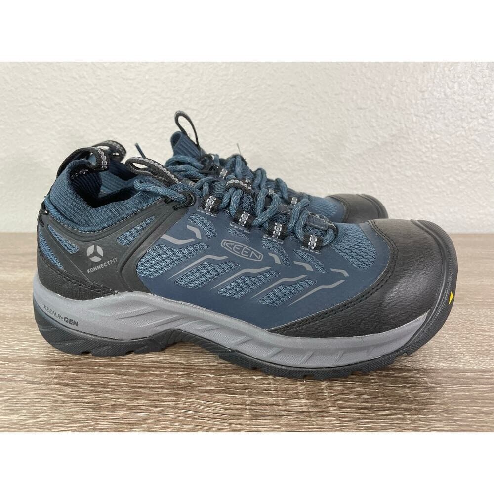 Keen Utility Flint II Steel Toe Work Shoes Women's 7 Blue EH Slip Resistant - Thumbnail 8