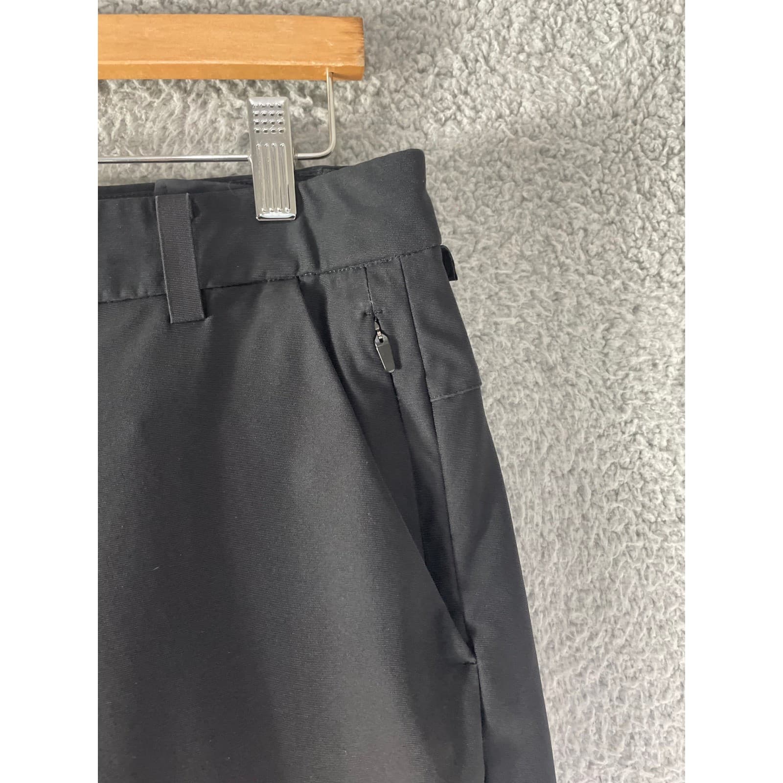 Lululemon Commission Pant Slim Mens 33x30 Black Chino Trouser ABC Golf - Thumbnail 9