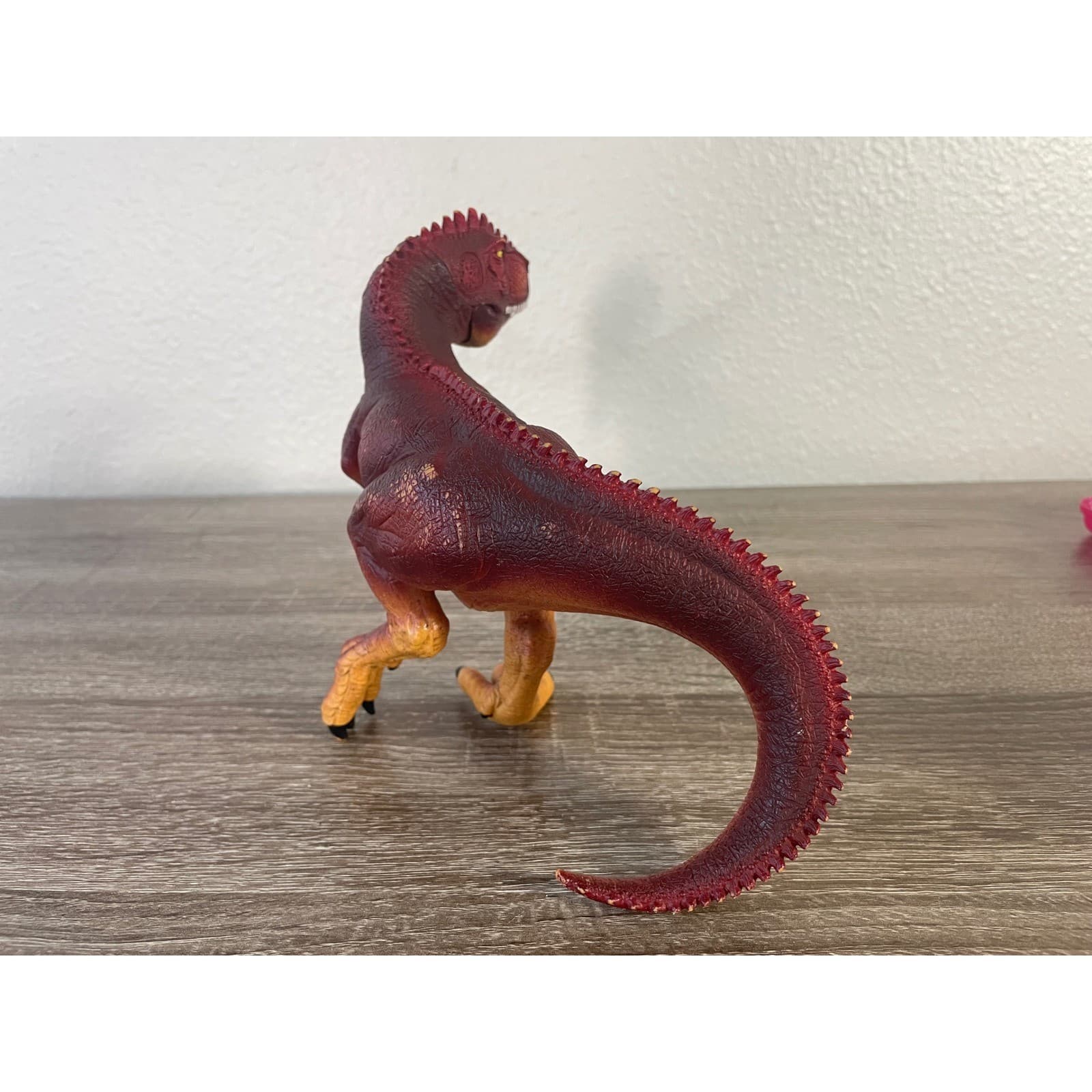 Schleich Giganotosaurus Dinosaur Toy Figure 16464 Red Orange Movable Jaw 10 Inch - Thumbnail 7