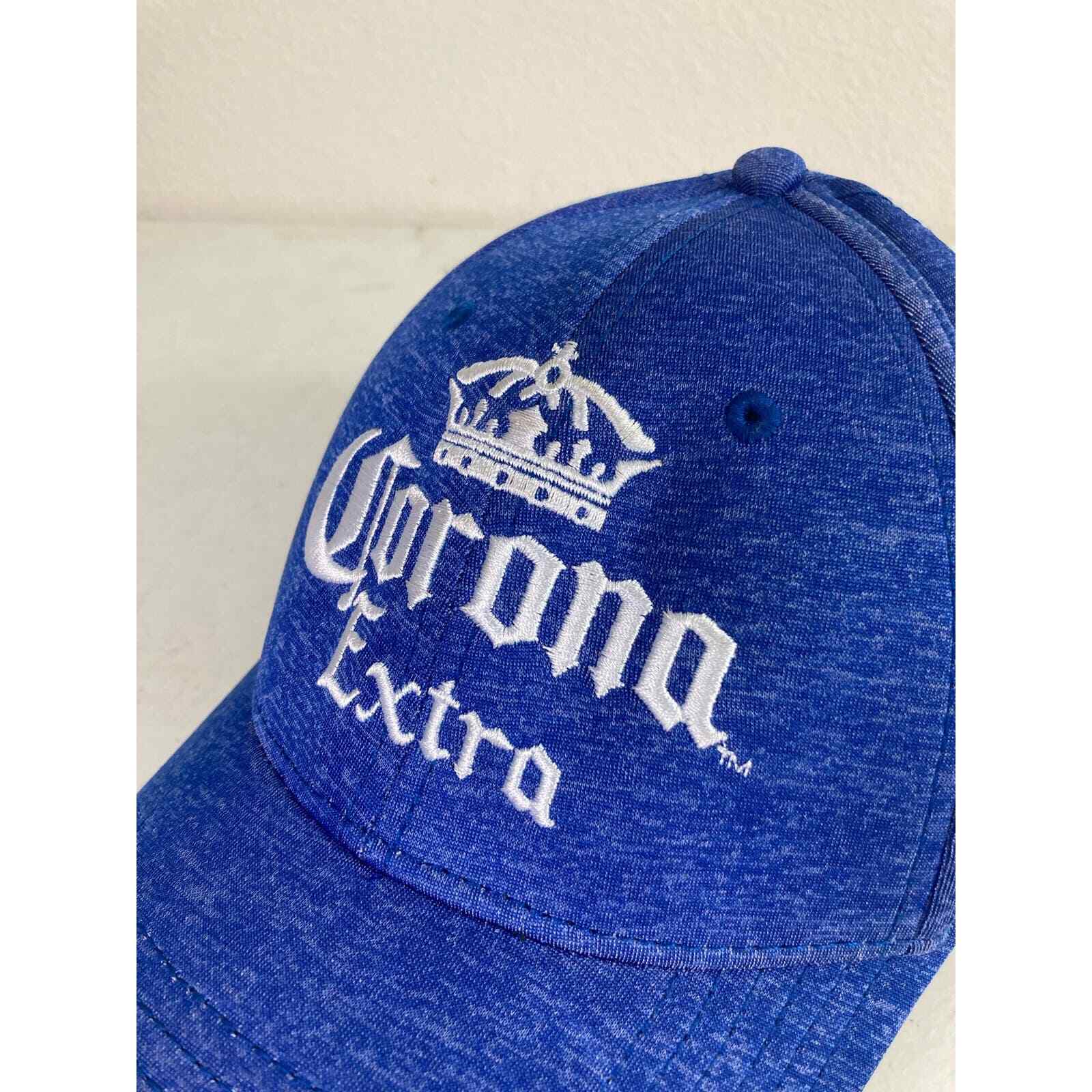 Corona Extra Beer Snapback Hat Unisex Blue Adjustable Brewery Dad Hat Casual - Thumbnail 4