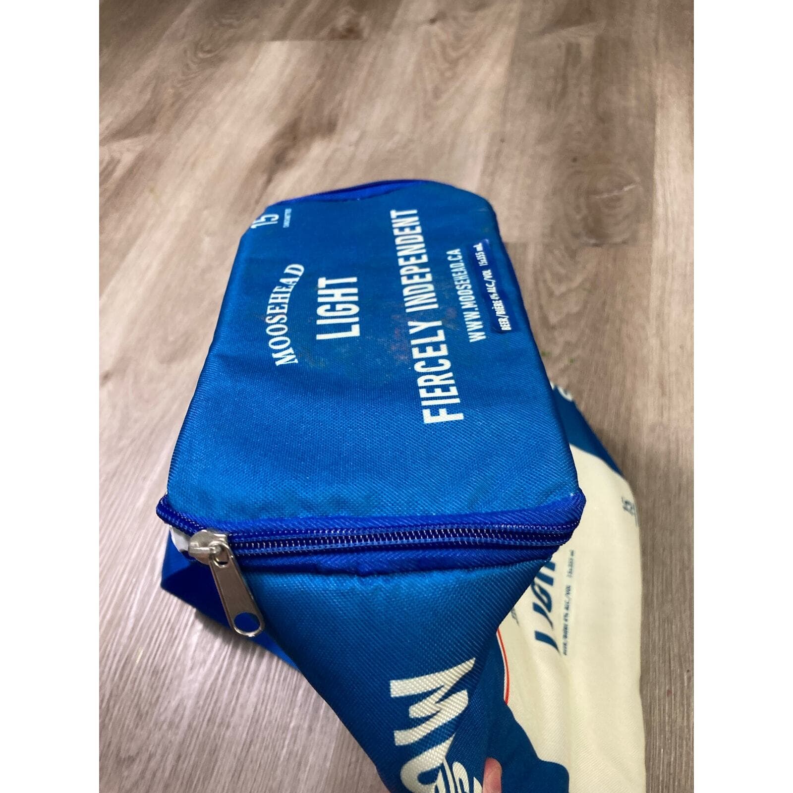 Moosehead Light Beer Backpack Cooler 15 Can Capacity Blue Insulated Vintage - Thumbnail 6
