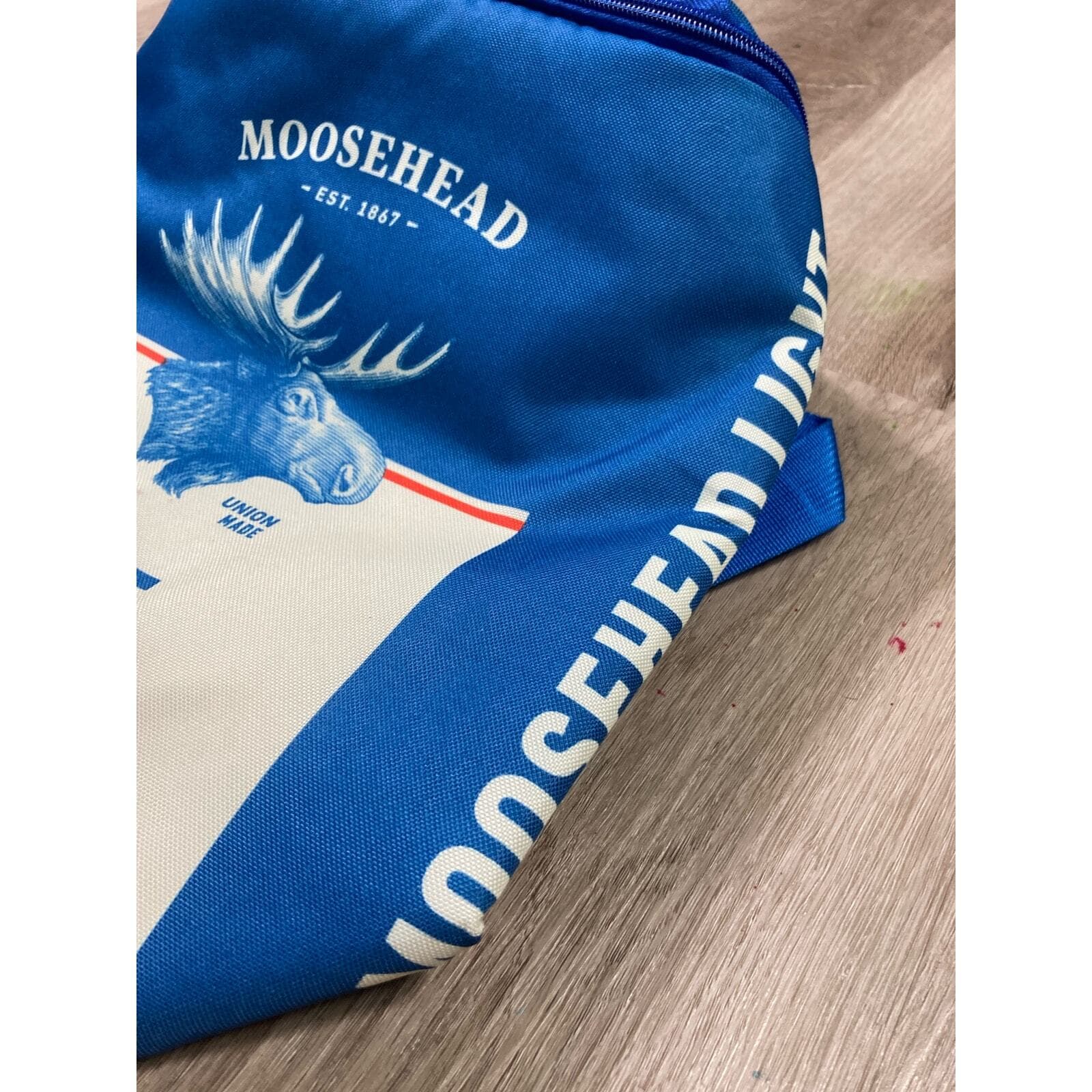 Moosehead Light Beer Backpack Cooler 15 Can Capacity Blue Insulated Vintage - Thumbnail 4