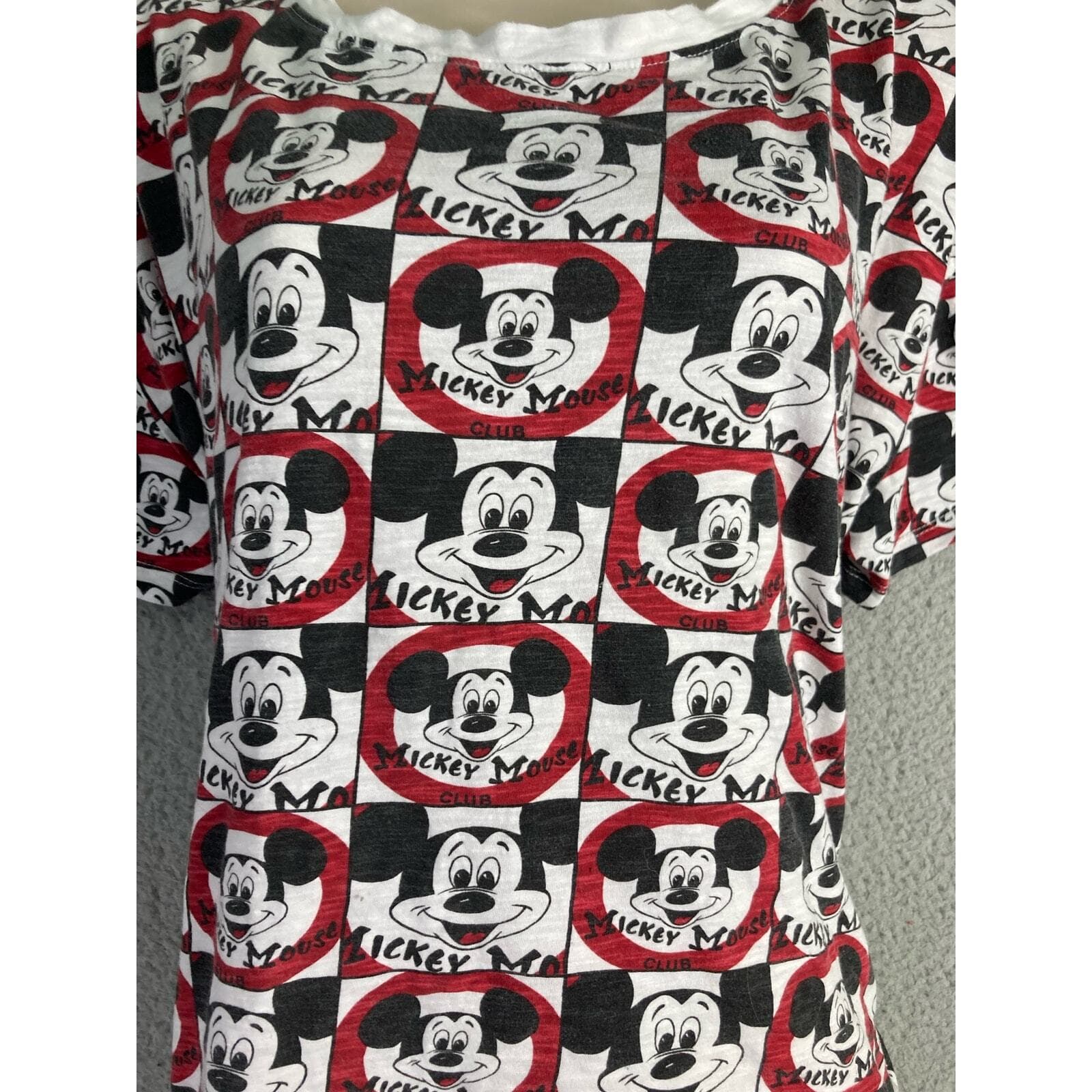Disney Parks Mickey Mouse Club Unisex XL Graphic T-Shirt Multicolor - Thumbnail 6