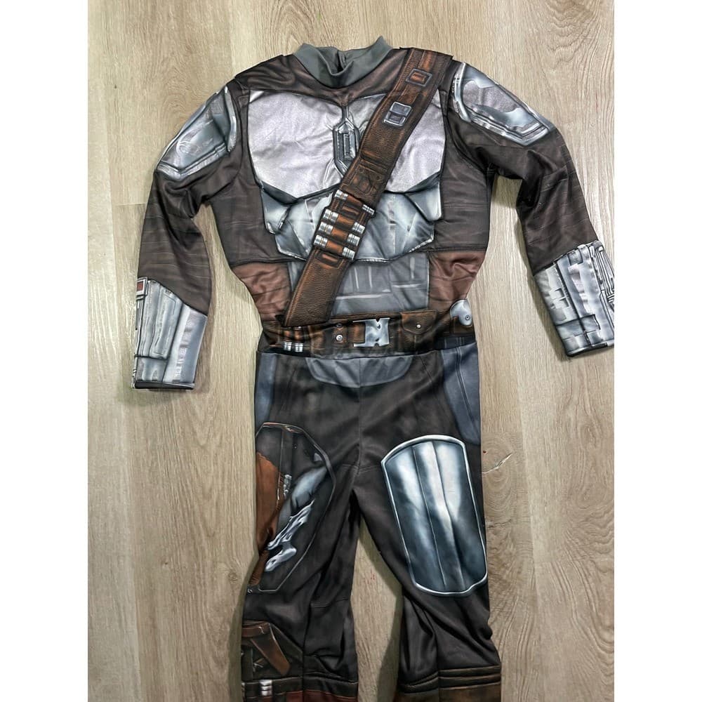 Star Wars The Mandalorian Beskar Armor Child Costume Medium Halloween Boys - Thumbnail 9