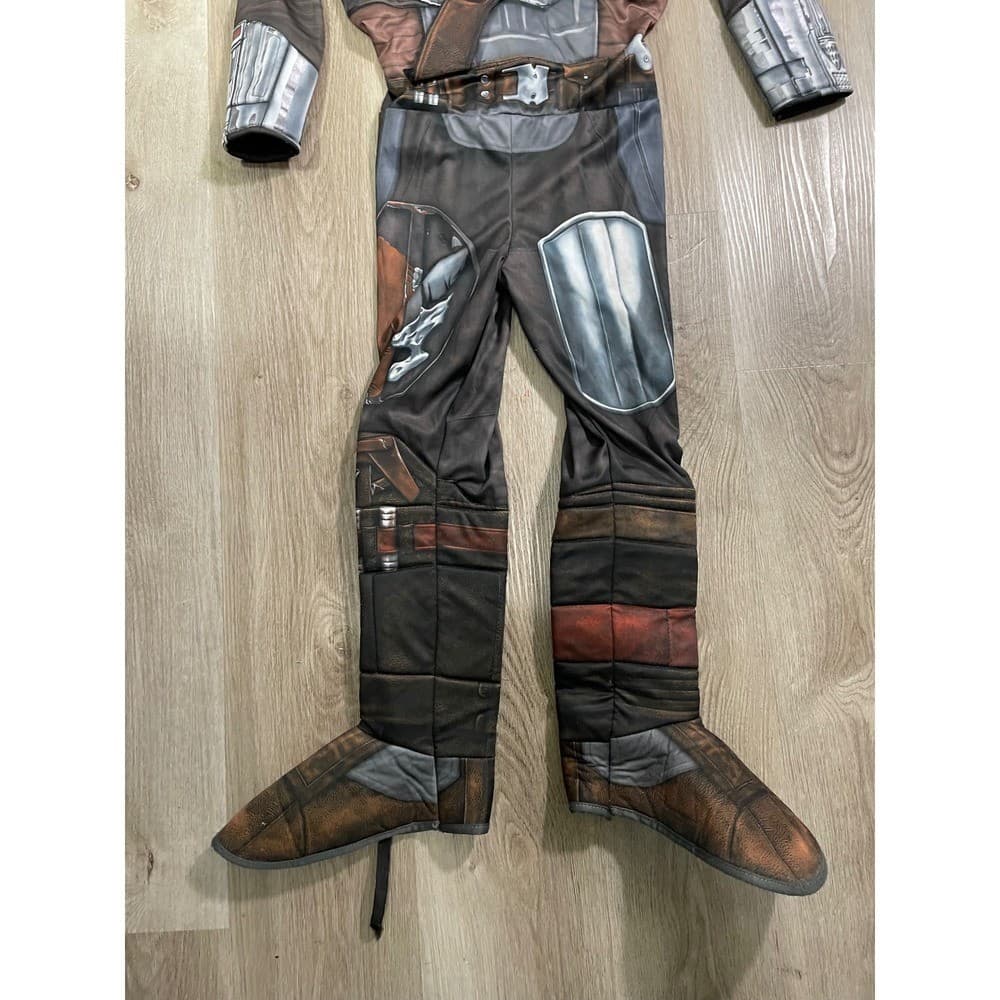 Star Wars The Mandalorian Beskar Armor Child Costume Medium Halloween Boys - Thumbnail 8