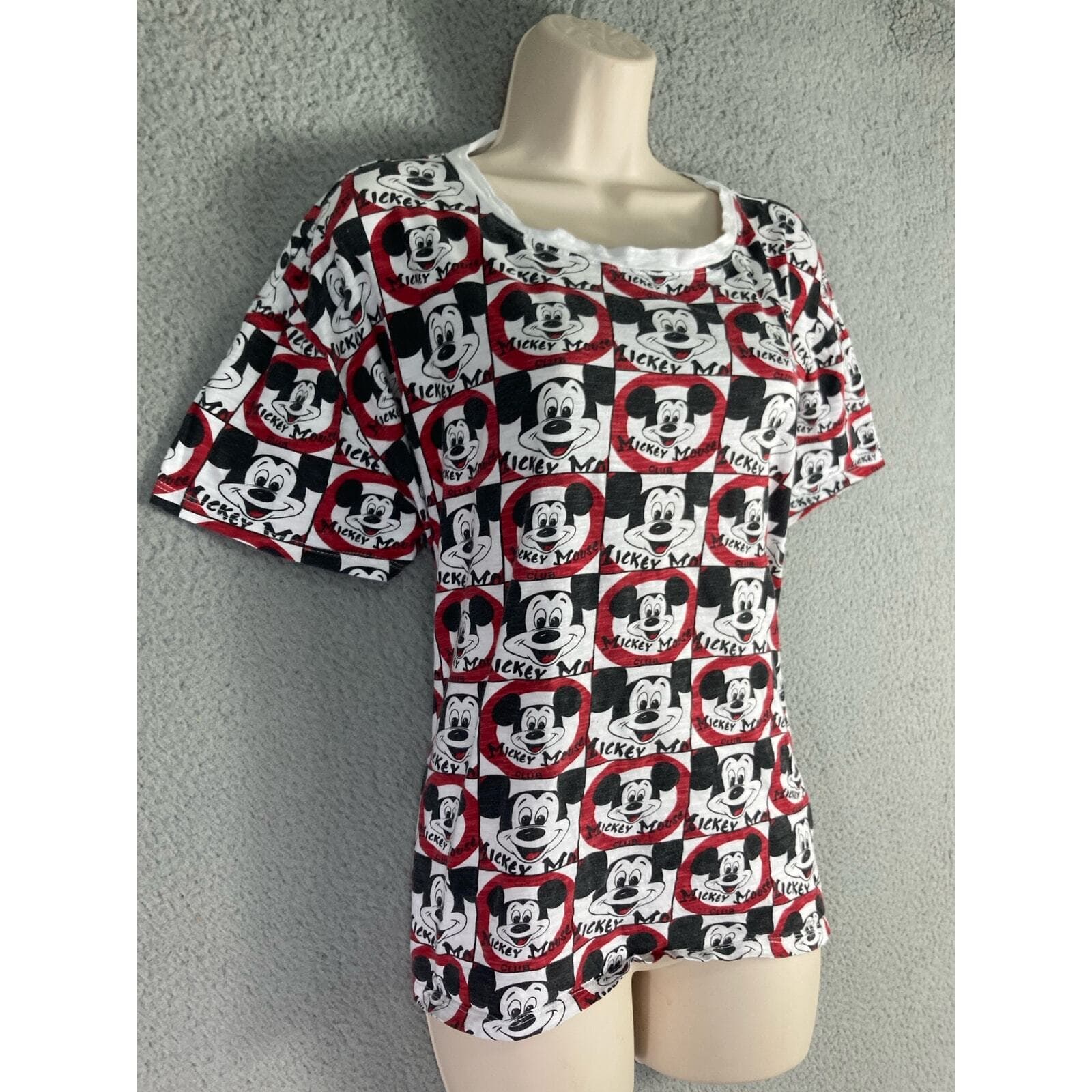 Disney Parks Mickey Mouse Club Unisex XL Graphic T-Shirt Multicolor - Thumbnail 5
