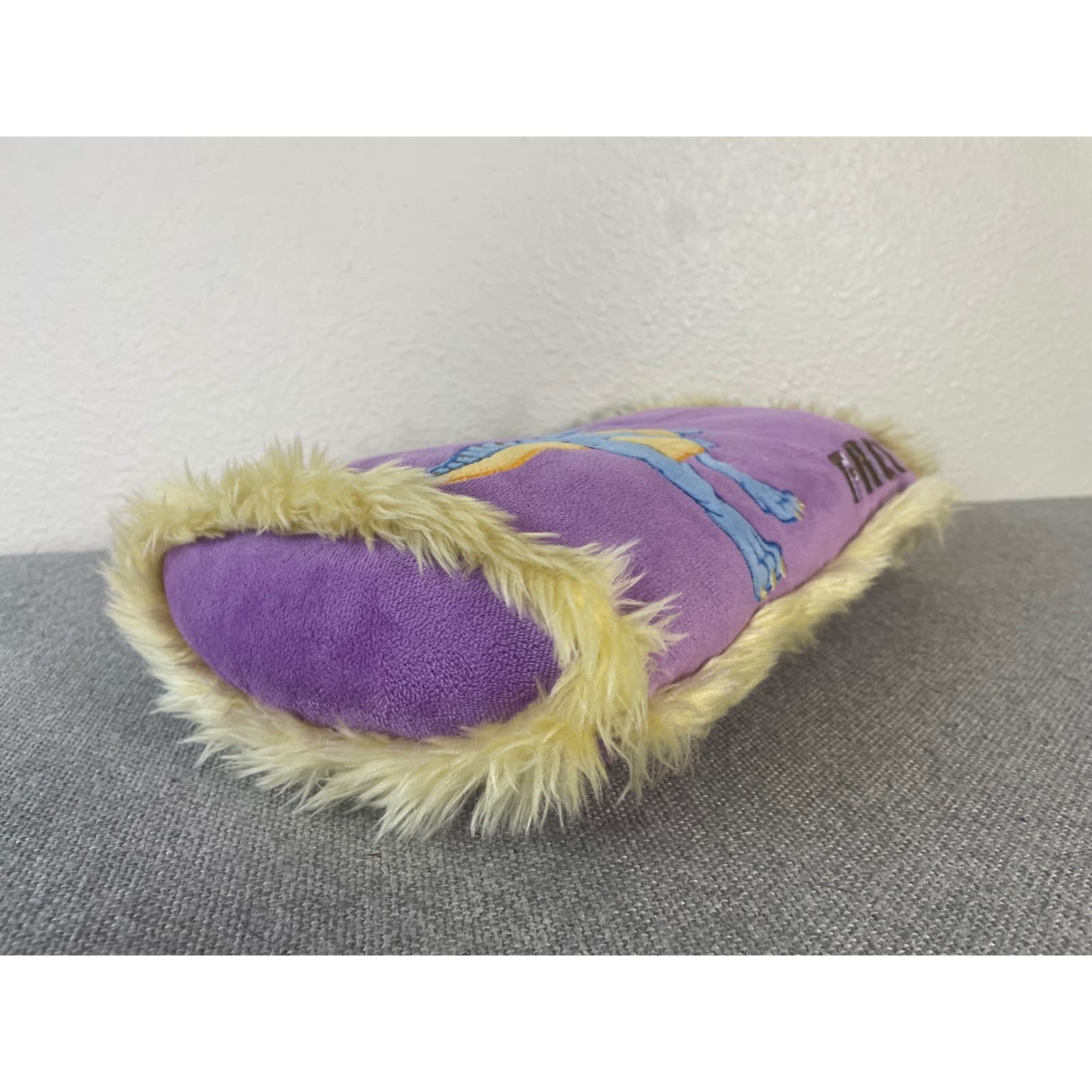 T-Rex Cafe Purple Dinosaur Plush Pillow Landrys Disney Springs Souvenir Toy - Thumbnail 8