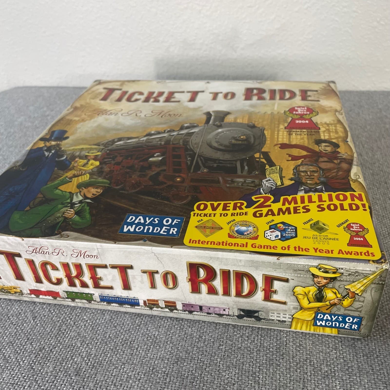 Ticket to Ride Board Game Days of Wonder Alan Moon Train Adventure Complete - Thumbnail 3