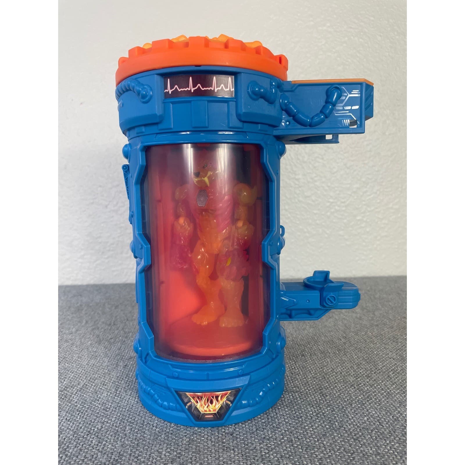 Moose Toys Beast Lab Shark Creator Bio-Mist Experiment Playset Blue Orange - Thumbnail 3