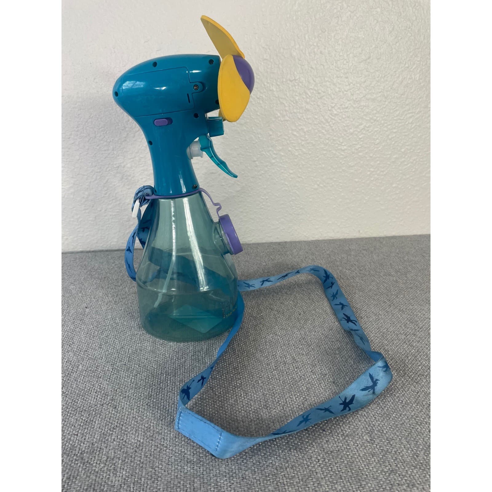 Disney Parks Pandora The World of Avatar Misting Fan Blue Teal Lanyard Spray - Thumbnail 5