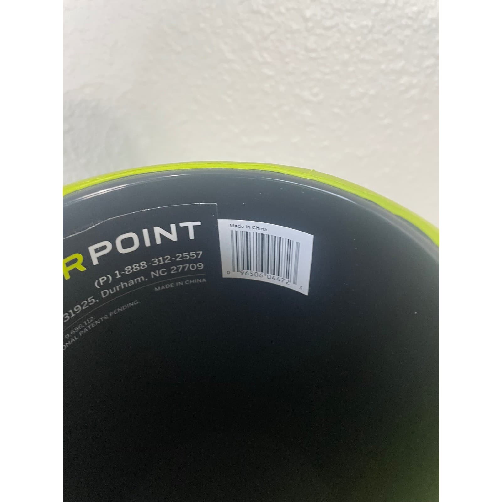 TriggerPoint Channel Roller 13 Foam Massage Recovery Lime Green Deep Tissue Gym - Thumbnail 2