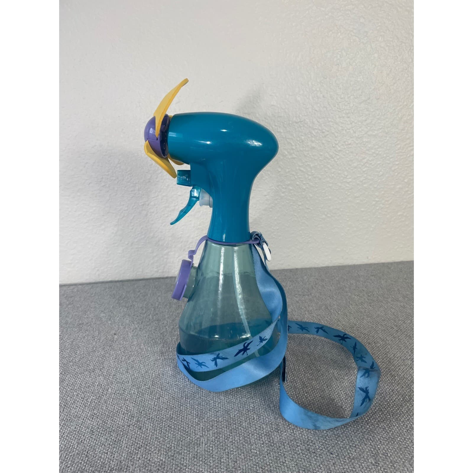 Disney Parks Pandora The World of Avatar Misting Fan Blue Teal Lanyard Spray - Thumbnail 7