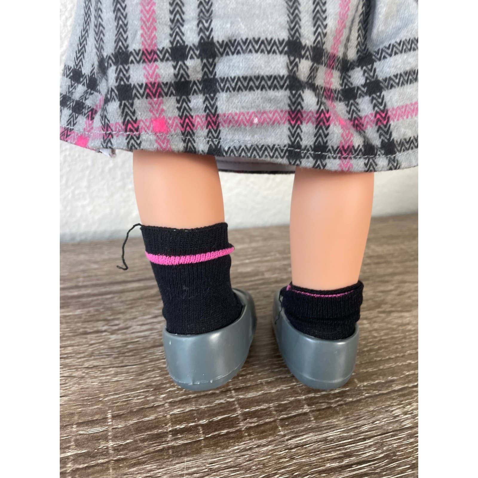 Our Generation Hally 18 inch School Doll Blonde Hair Blue Eyes Pink Polo Outfit - Thumbnail 12
