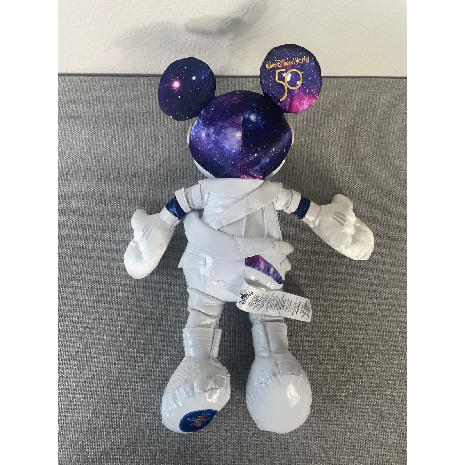 Disney Mickey Main Attraction Plush Space Mountain 1/12 Parks 50th Astronaut Toy - Thumbnail 9